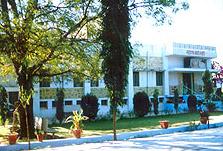 Front view of Hospital Main Building